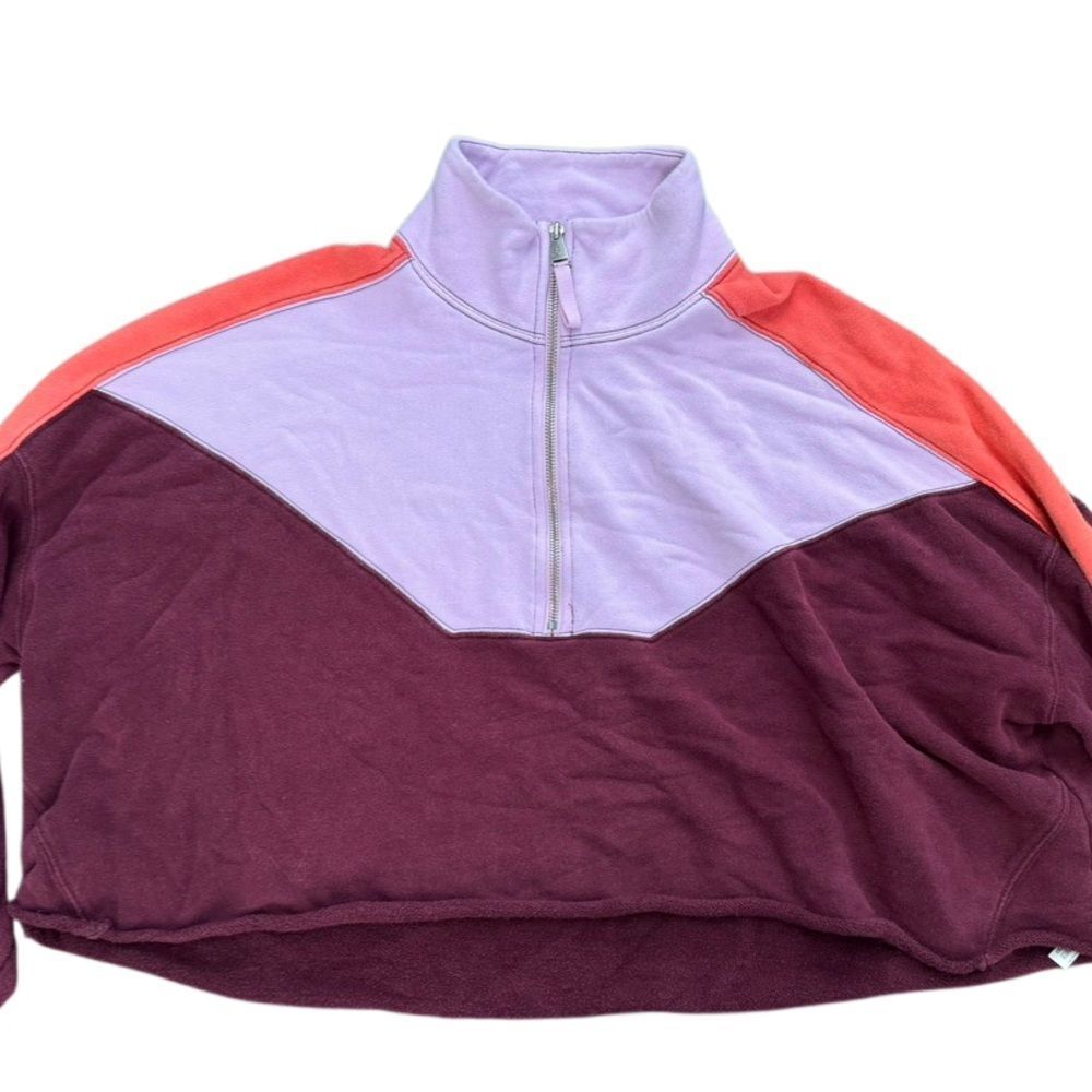 Free People Movement Women's Split Second Half Zip Pullover Relaxed Fit Size XS - Picture 7 of 12